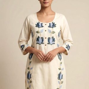 2-Piece Khadi Cotton Set