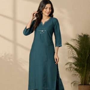 Pure Cotton Cord Set with mirror work