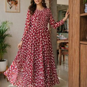 Chiffon Long One Piece