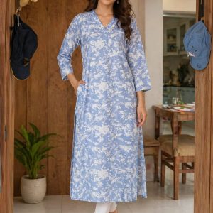 Vertican Fabric Kurta